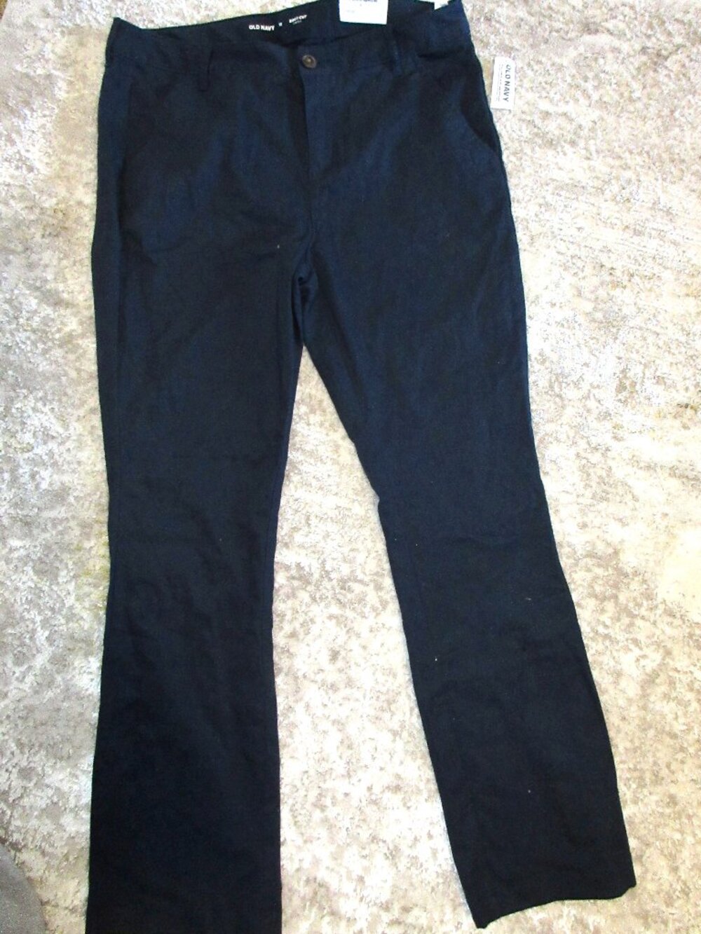 Old Navy 'High-Waisted Uniform Boot-Cut Pants' Size 12